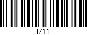Código de barras (EAN, GTIN, SKU, ISBN): 'l711'