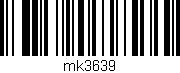 Código de barras (EAN, GTIN, SKU, ISBN): 'mk3639'