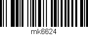 Código de barras (EAN, GTIN, SKU, ISBN): 'mk6624'