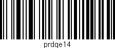 Código de barras (EAN, GTIN, SKU, ISBN): 'prdge14'