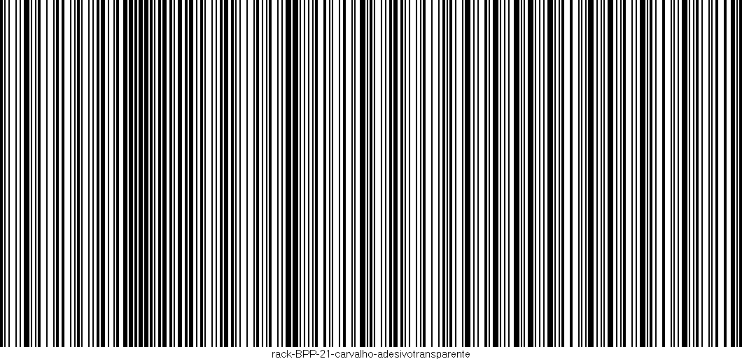 Código de barras (EAN, GTIN, SKU, ISBN): 'rack-BPP-21-carvalho-adesivotransparente'