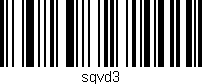 Código de barras (EAN, GTIN, SKU, ISBN): 'sgvd3'