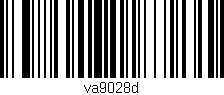 Código de barras (EAN, GTIN, SKU, ISBN): 'va9028d'