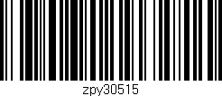 Código de barras (EAN, GTIN, SKU, ISBN): 'zpy30515'