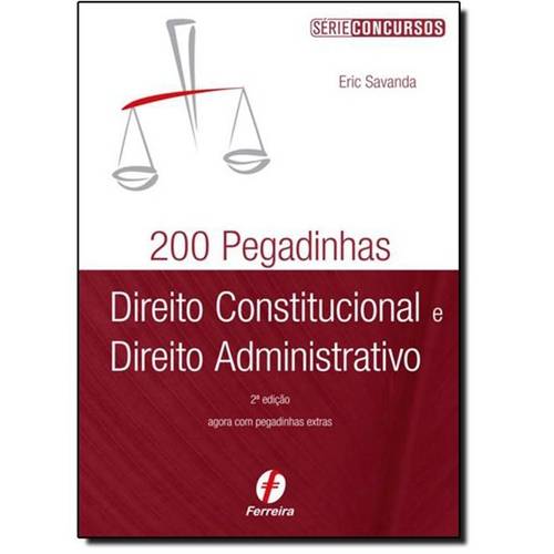 Tudo sobre '200 Pegadinhas de Direito Constitucional e Direito Administrativo'