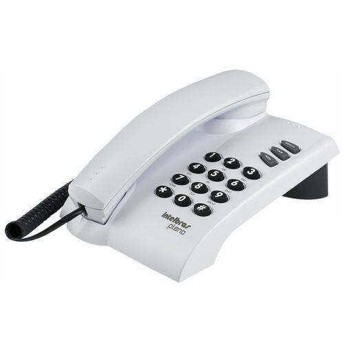 Telefones com Fio Intelbras Icon 4080055 Pleno Cinza Artico 3 Volumes Campainha Sem Chave