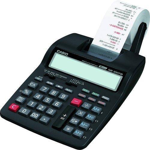 303736 Calculadora C/ Bobina 12 Dígitos Hr-100tm - Casio