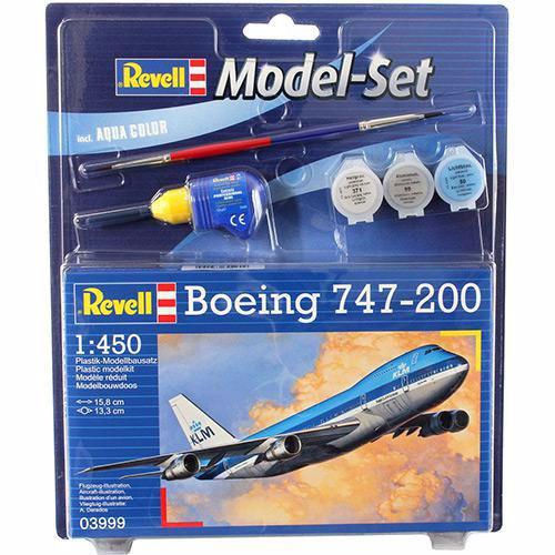1/450 - Boeing 747-200 Model Set - Revell 63999