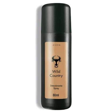 1 Desodorante Spray Masculino Wild Country 80ml