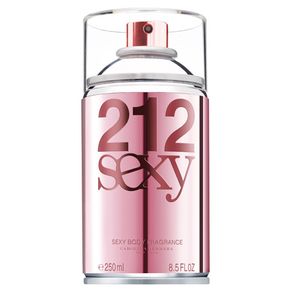 212 Sexy Body Spray Carolina Herrera - Perfume Corporal Feminino 250ml