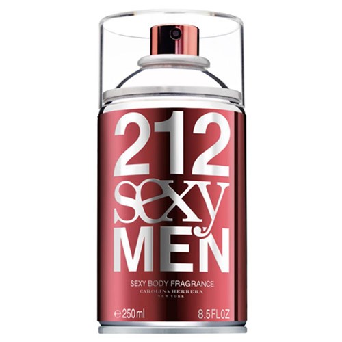 212 Sexy Men Body Spray Carolina Herrera - Perfume Corporal Masculino