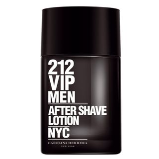212 Vip Men After Shave Lotion Carolina Herrera - Loção Pós-Barba 100ml