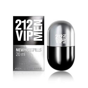 212 Vip Men New York Pills By Carolina Herrera Eau de Parfum Masculino 20 Ml