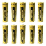 10 Bateria Recarregável JYX 18650 3,7v- 4,2v 9800 mAh