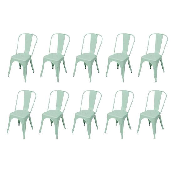 10 Cadeira Tolix Iron Tiffany Decoradeira