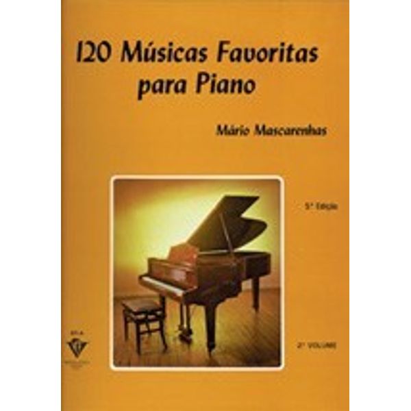 120 Musicas Favoritas Piano Volume II