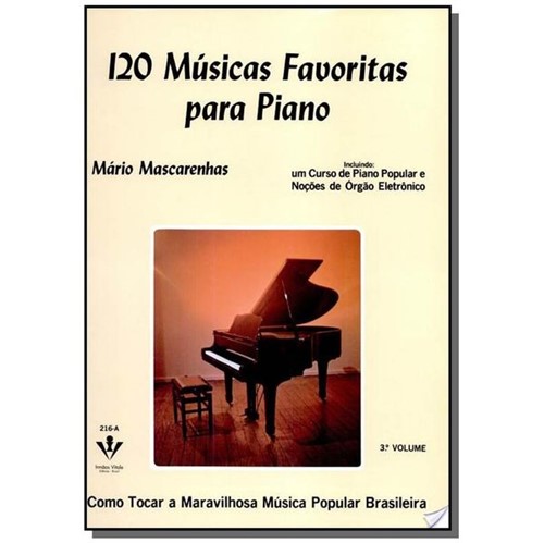 120 Musicas Favoritas Piano Volume III