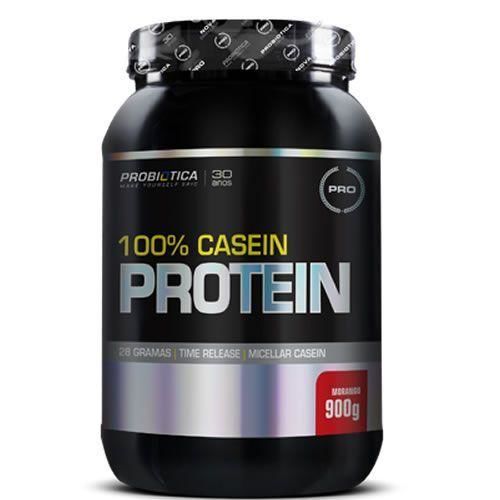 100% Casein Protein - Morango 900g - Probiótica