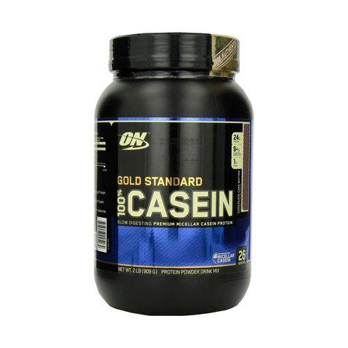 100% Caseina Gold Standard 907GR - Optimum Nutrition (Sabor: Chocolate)