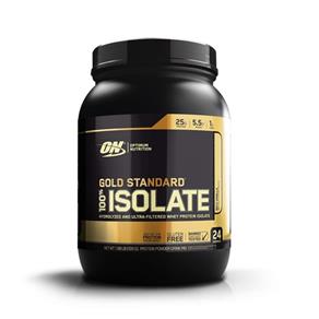 100% Isolate Gold Standard (720g) - Optimum Nutrition - Rich Vanilla