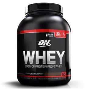 100% On Whey - (4,5Lbs /2040G) - Optimum Nutrition - CHOCOLATE MILKSHAKE