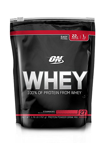 100% On Whey Protein 824g - Optimum Nutrition - Morango