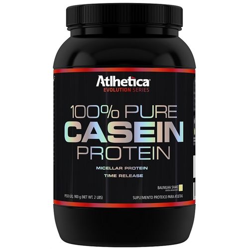 100% Pure Casein Protein (900g) - Atlhetica Nutrition