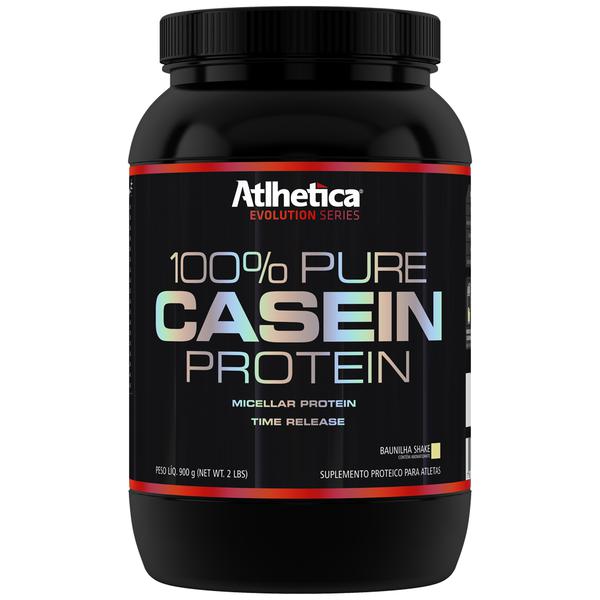 100 Pure Casein Protein - 900G - Atlhetica Nutrition