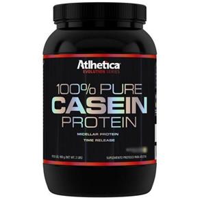 100% Pure Casein Protein - 900g Morango - Atlhetica