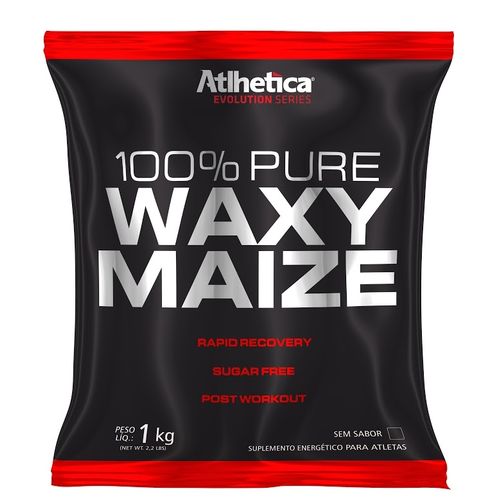 100% Pure Waxy Maize 1kg Recuperação Rápida - Atlhetica