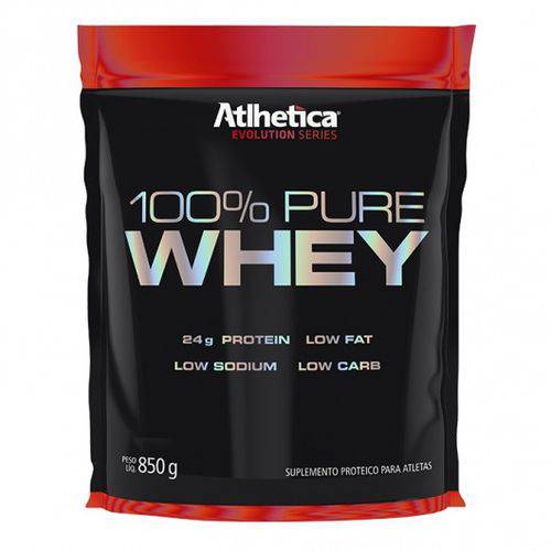Tudo sobre '100% Pure Whey 850g - Atlhetica Nutrition Evolution Series'