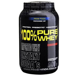 100% Pure Whey - 900g - Probiótica - Morango