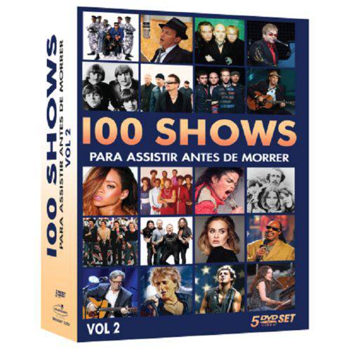 Tudo sobre '100 Shows para Assistir Antes de Morrer Vol.2 - 5 Dvds'