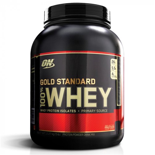 100% Whey Gold Standard Optimum Nutrition 2270Kg-Baunilha