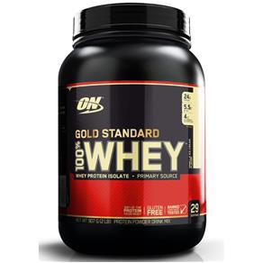 100% Whey Gold Standard - Optimum Nutrition - 907g - BAUNILHA