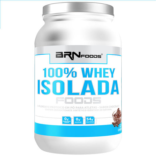 100% Whey Isolada 900g - Brn Foods