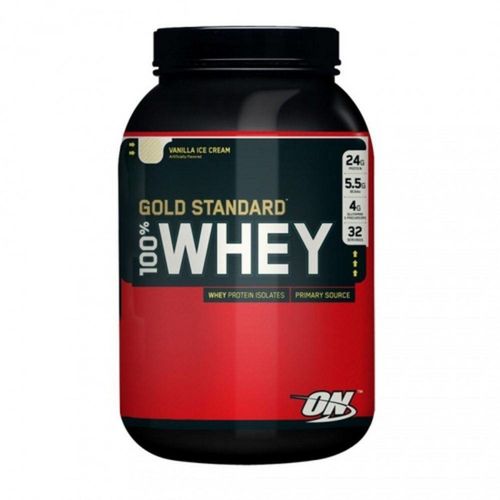 100% Whey Protein Gold Standard 907g Baunilha - Optimum Nutrition