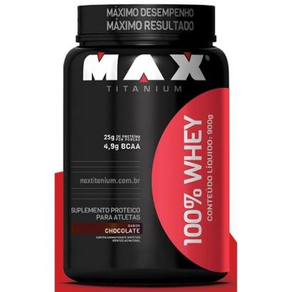 100% Whey Protein Max Titanium 900 G