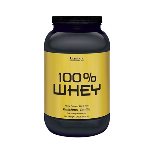 100% Whey Ultimate 2Lbs (908G) - Baunilha