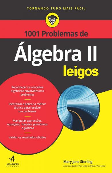 1001 Problemas de Algebras Ii Leigos - Alta Books - 1