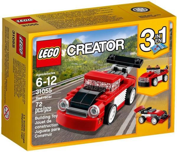 31055 LEGO CREATOR Carro de Corrida Vermelho