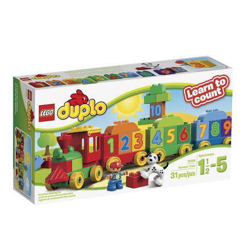 10558 Lego Duplo - Locomotiva dos Números