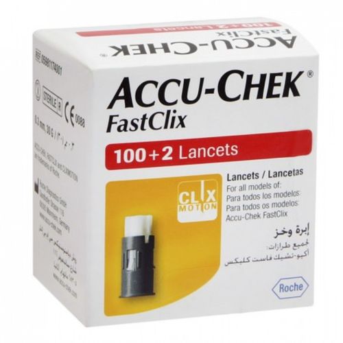 1026 - Accu-chek Fastclix Lancetas 1002 /