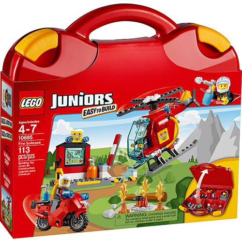 Tudo sobre '10685 - LEGO Juniors - Mala de Combate ao Fogo'