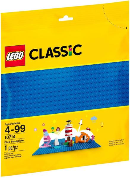 10714 - LEGO Classic - Base Azul - Grupo:Lego,Marca:Lego