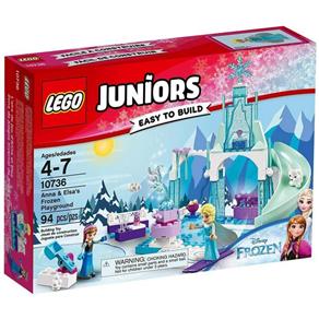 10736 - Lego Juniors o Pátio de Recreio Gelado de Anna e Elsa