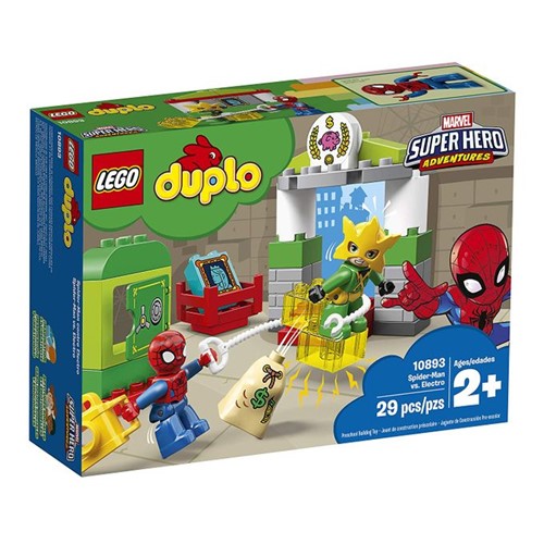 10893 Lego Duplo - Marvel Super Hero Adventures - Homem Aranha Contra Electro - LEGO
