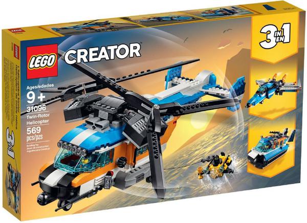 31096 - LEGO Creator - Helicóptero de Duas Hélices