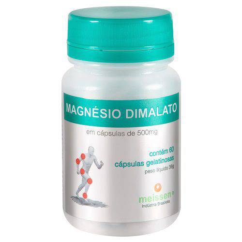 2 Magnesio Dimalato Puro - 120 Capsulas - 1 X Dia - Meissen