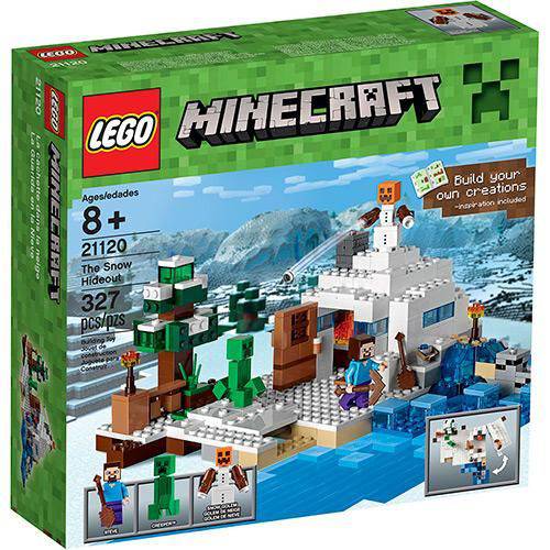Tudo sobre '21120 - LEGO Minecraft - o Esconderijo da Neve'